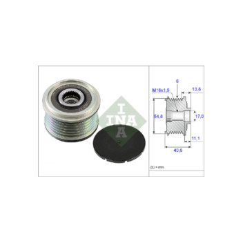 Image for Over-Running Alternator Pulley