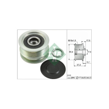 Image for Over-Running Alternator Pulley