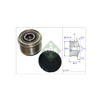 Image for Over-Running Alternator Pulley