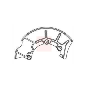 Image for Brake Backing Plate