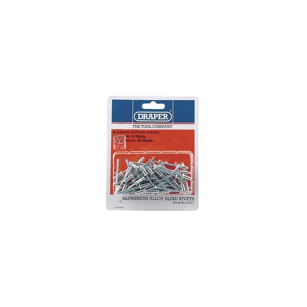 4.8X10MM RIVET-(50 PER CARD) - Bridgend Motor Factors