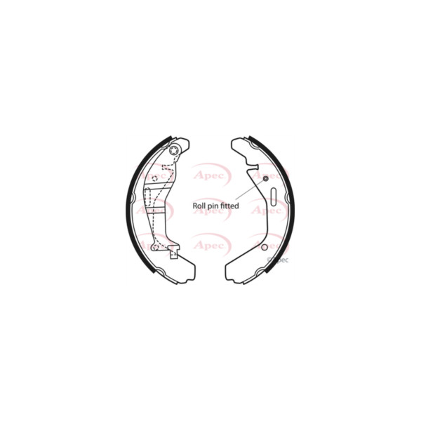 Brake Shoe Set image